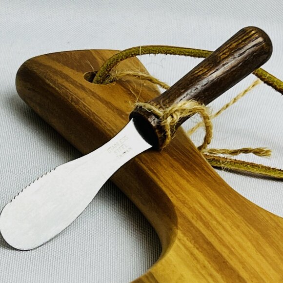 New Handmade Charcuterie Board Serving Tray Seascape Ocean Waves Epoxy Art 17" - Picture 2 of 10